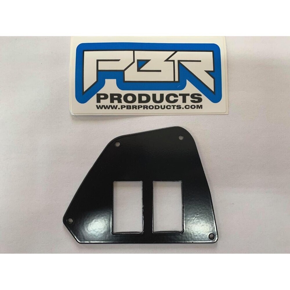 PBR Products Drivers Side Switch Plate for Honda Talon 1000 2 switch- Part#TL2SD
